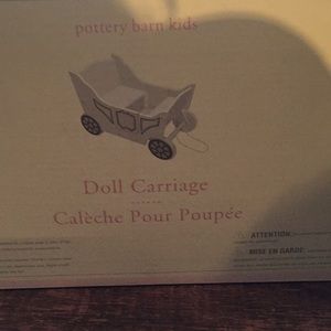 pottery barn doll carriage